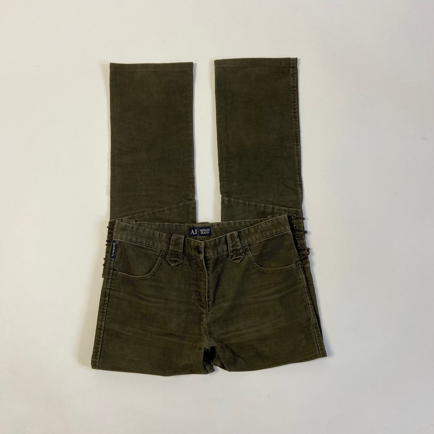 Armani Jeans Corduroy Trousers - Size 8/10