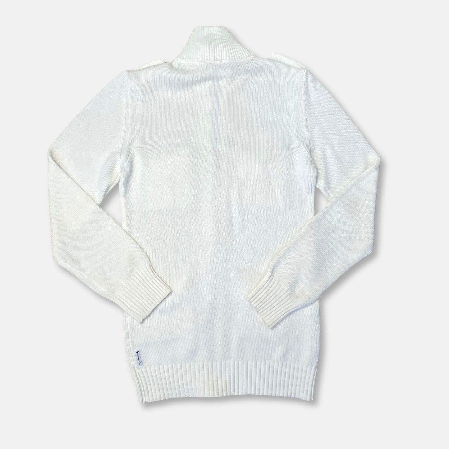 Armani Jeans Zip Up Jumper - Size S/M - Funky Cat