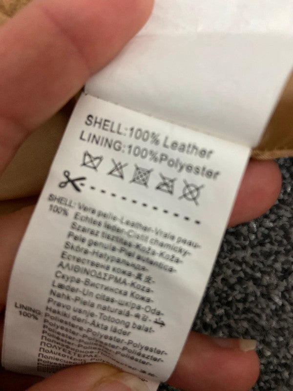 Vintage 00s Suede Fringe Waistcoat- Size S