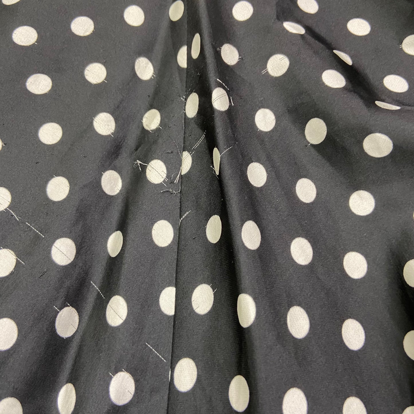 Ralph Lauren Polka Dot Midi Skirt - Size XS