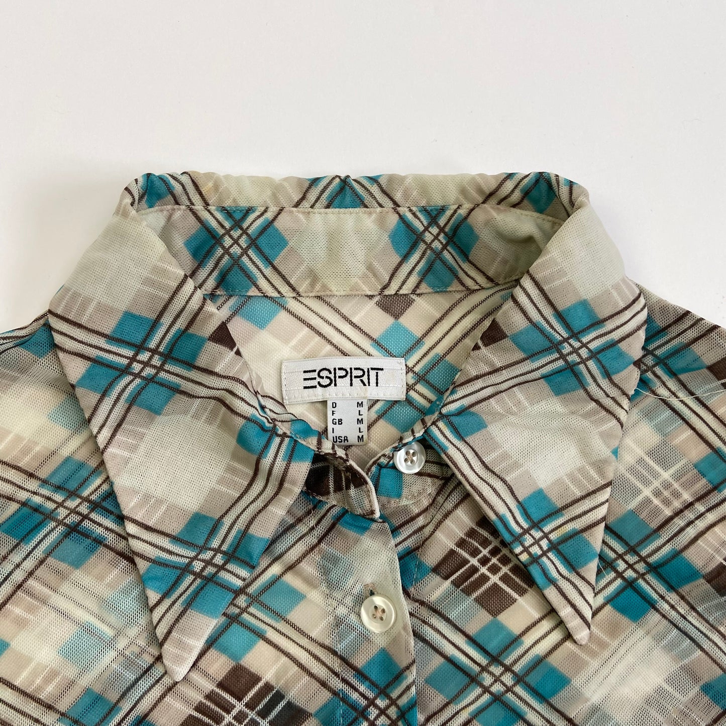 00s Mesh Shirt - Size M