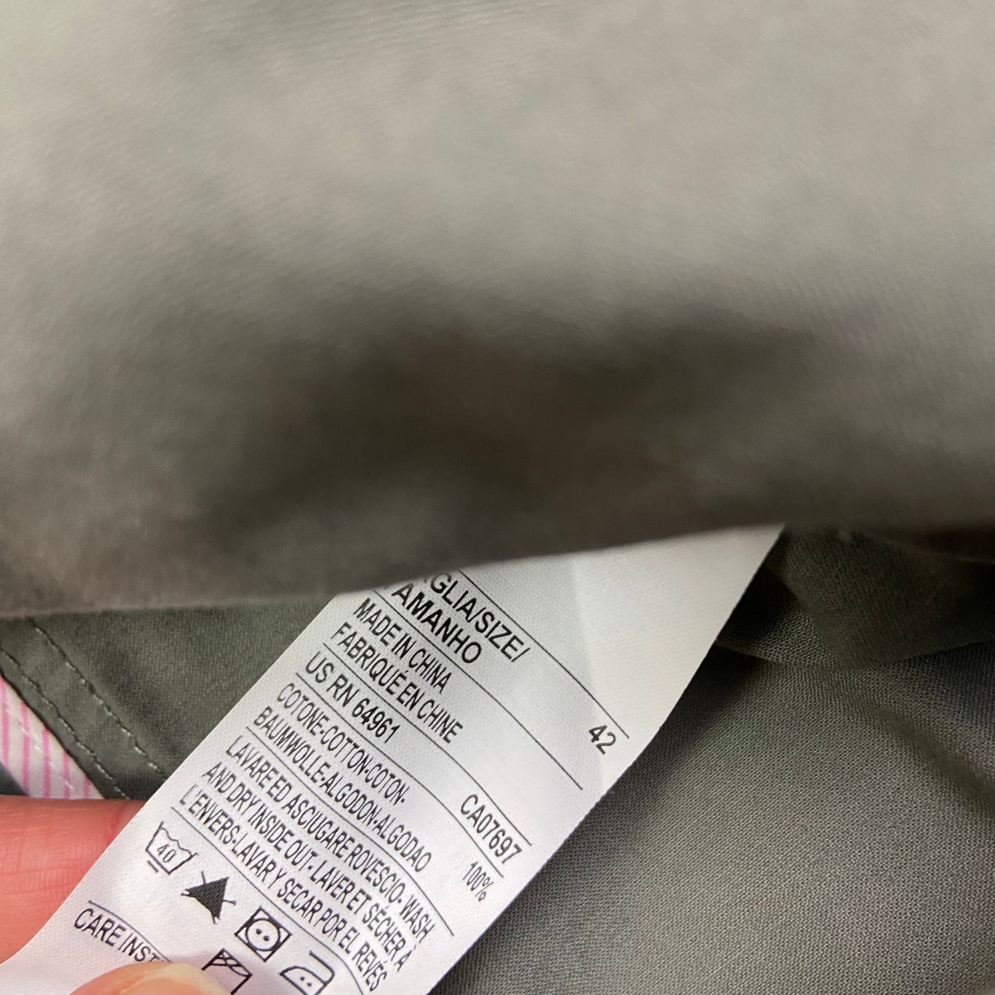 00s Khaki Military Jacket - Size M