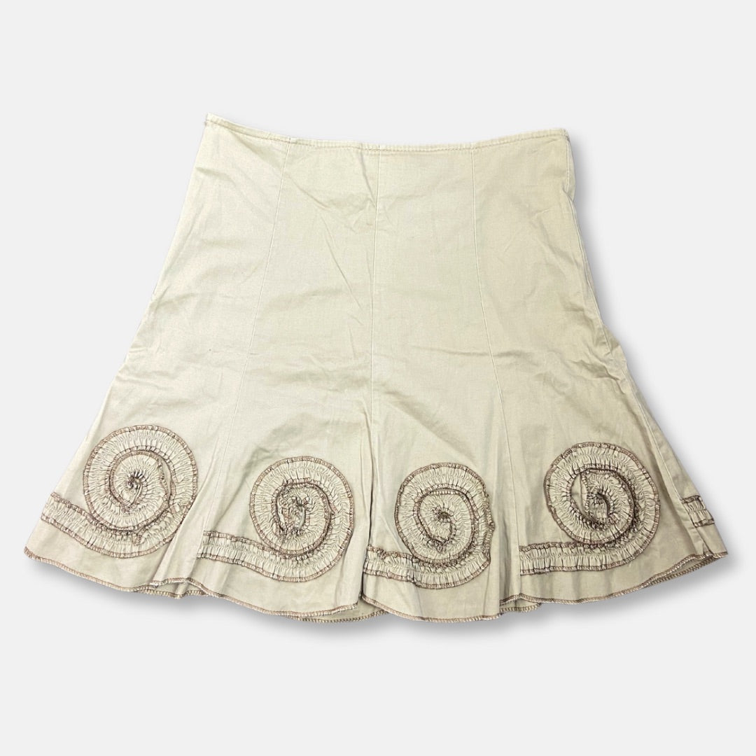 00s Mini Skirt - Size M - Funky Cat