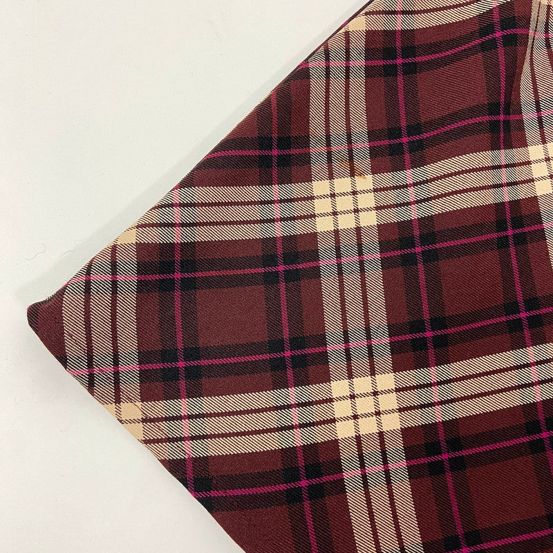 90s Plaid Mini Skirt - Size 6