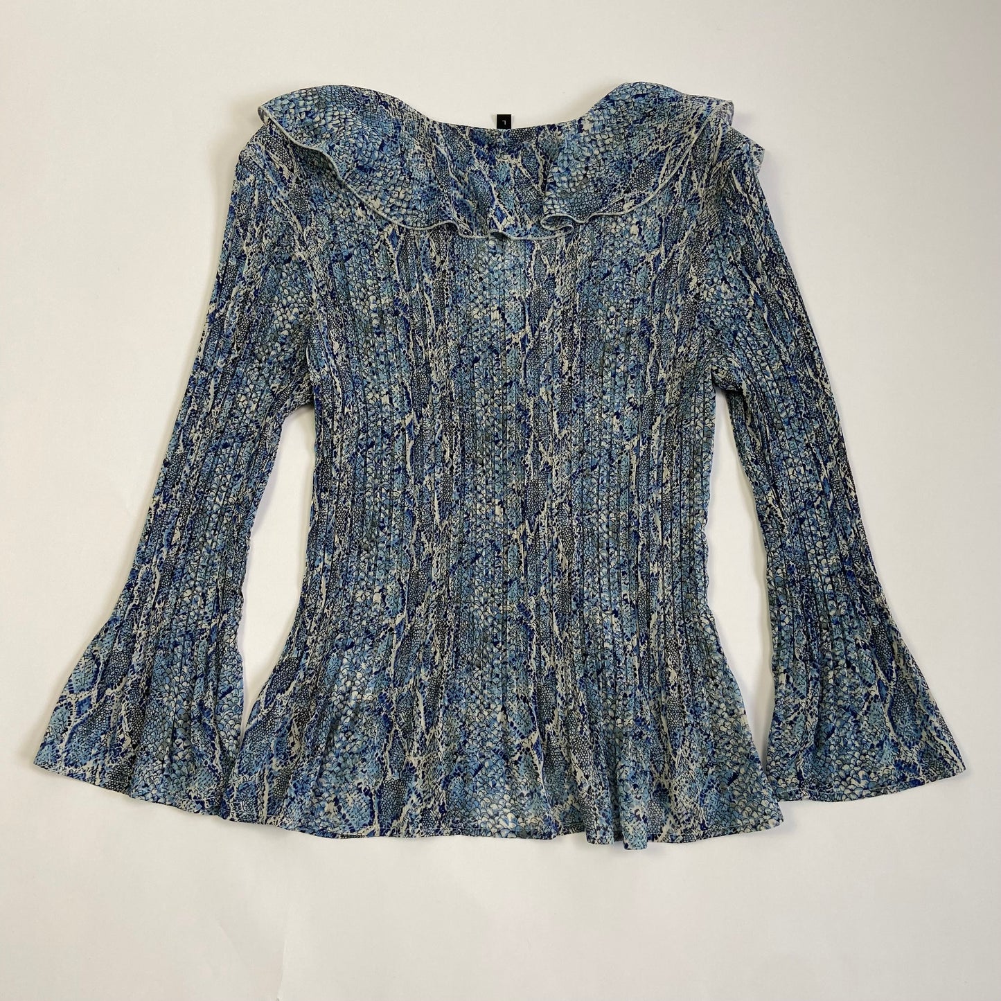 00s Ruffled Blouse - Size M