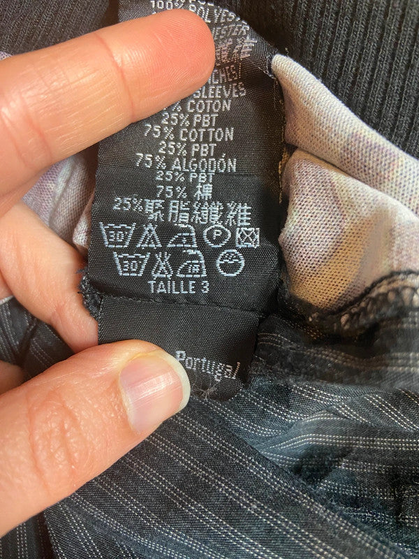 Cop Copine Graphic Print Mesh Top - Size M/L