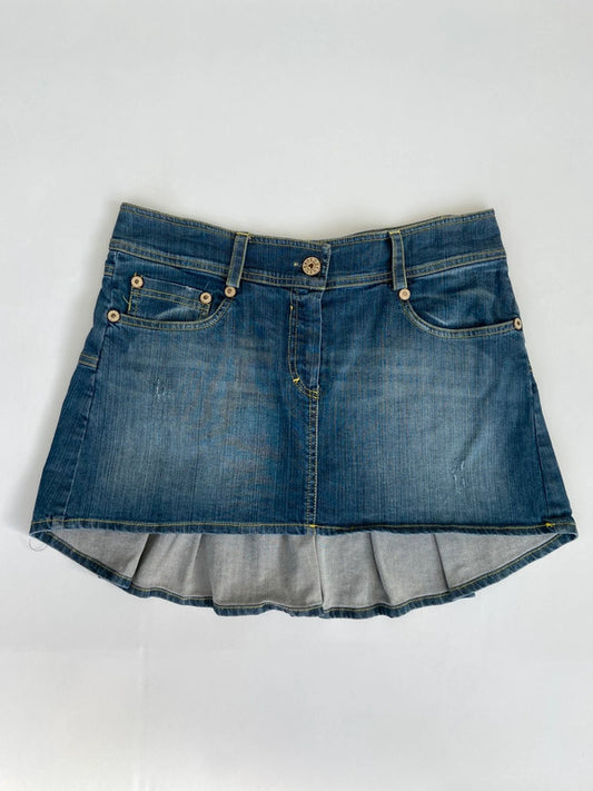 00s Pleated Mini Skirt - Size XS/S