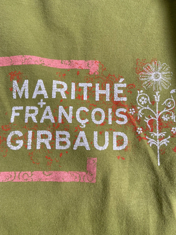 Marithe Francois Girbaud Baby Tee - Size S/M - Funky Cat