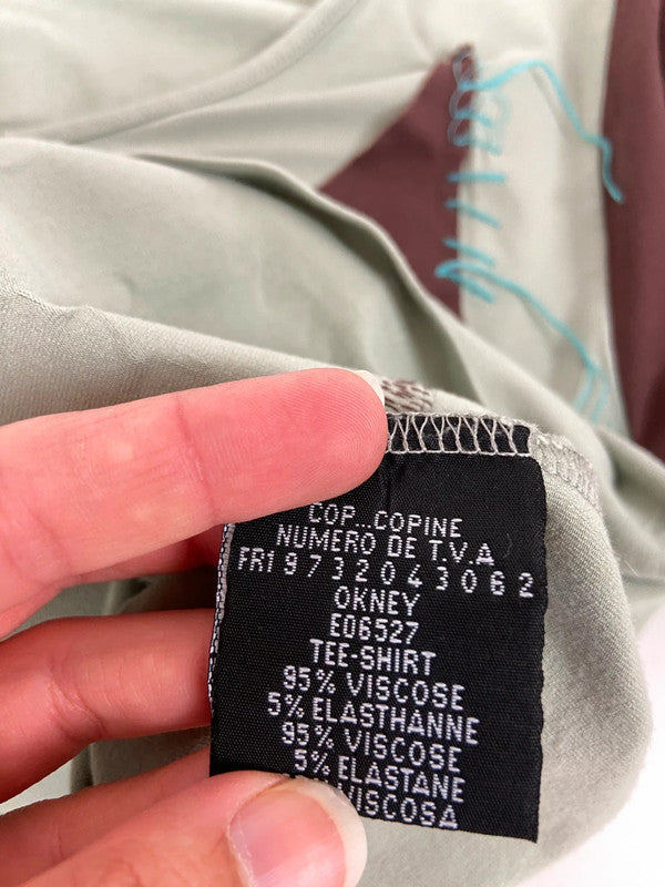 Cop Copine Patchwork T-Shirt - Size M