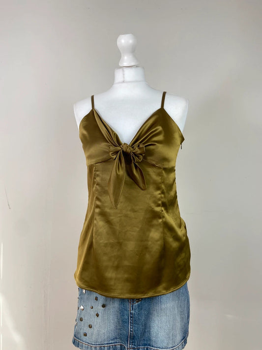 00s Cami With Front Tie - Size L