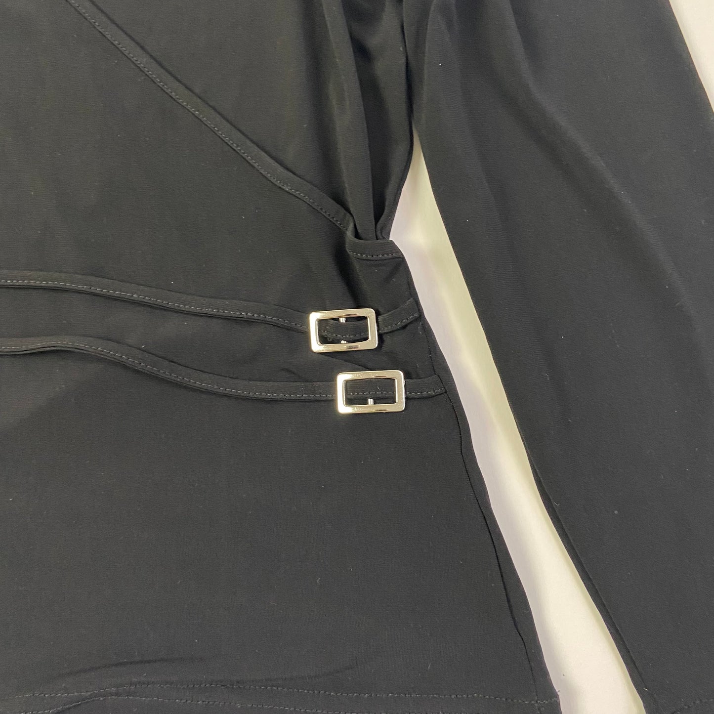 00s Buckle Long Sleeve Top - Size M