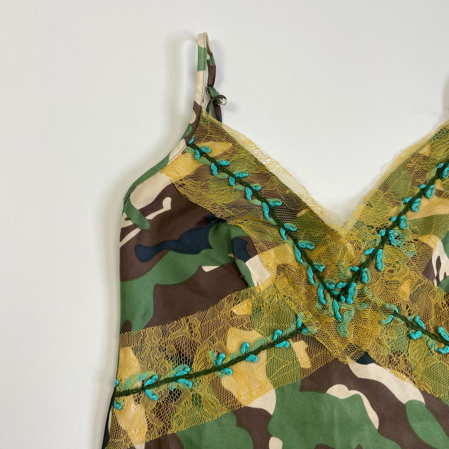 00s Morgan Camo Print Cami - Size M/L