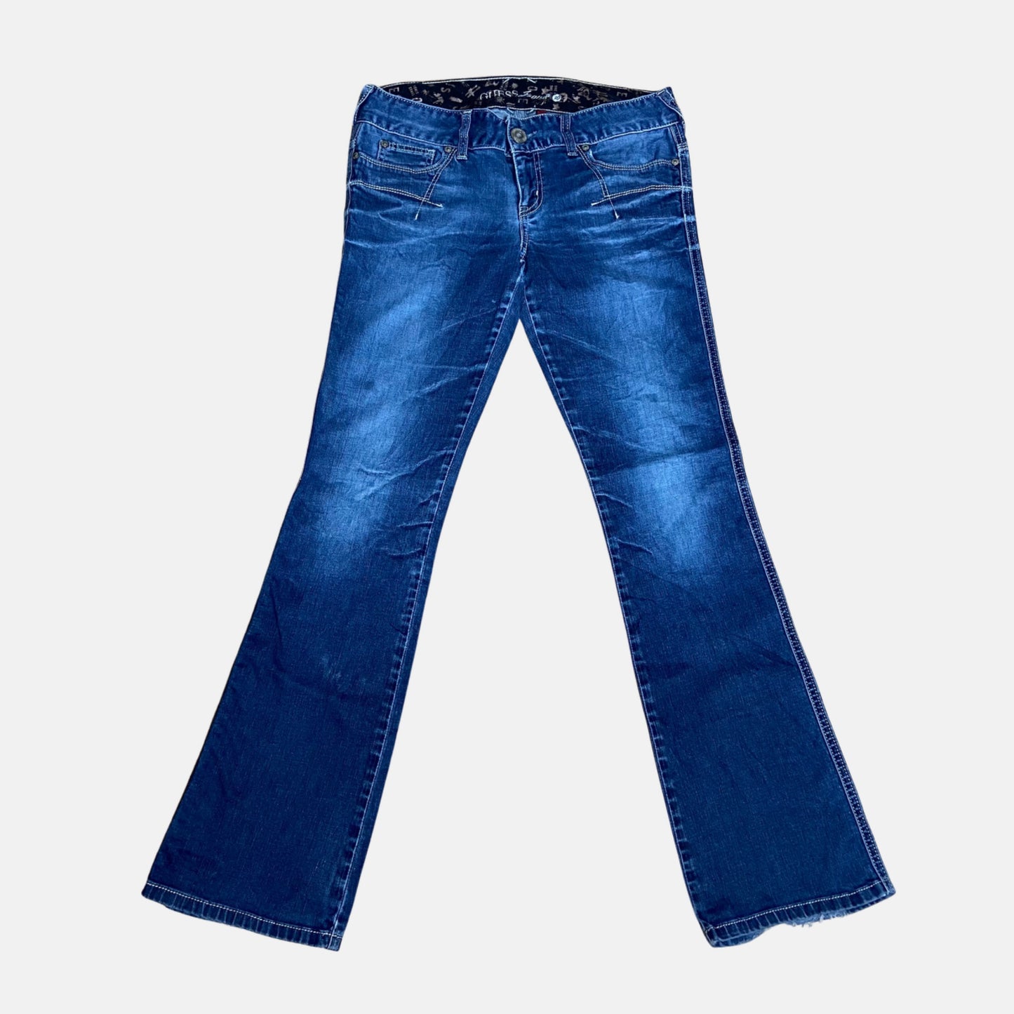 00s Embellished Low Rise Jeans - Size S/M