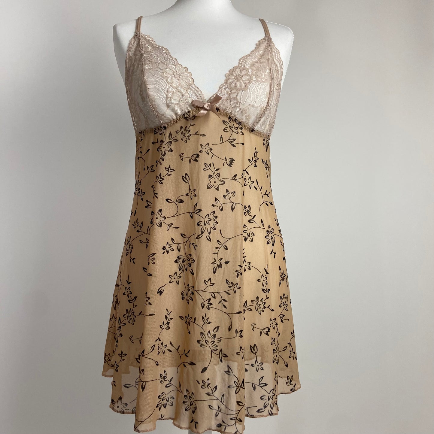 00s Lace Slip Dress - Size XL