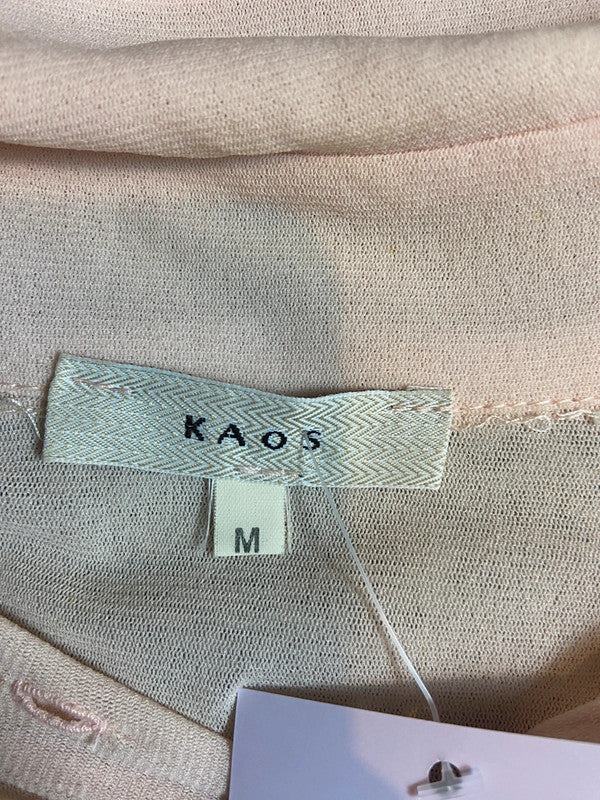 Vintage 00s Pink Mesh Shirt - Size S