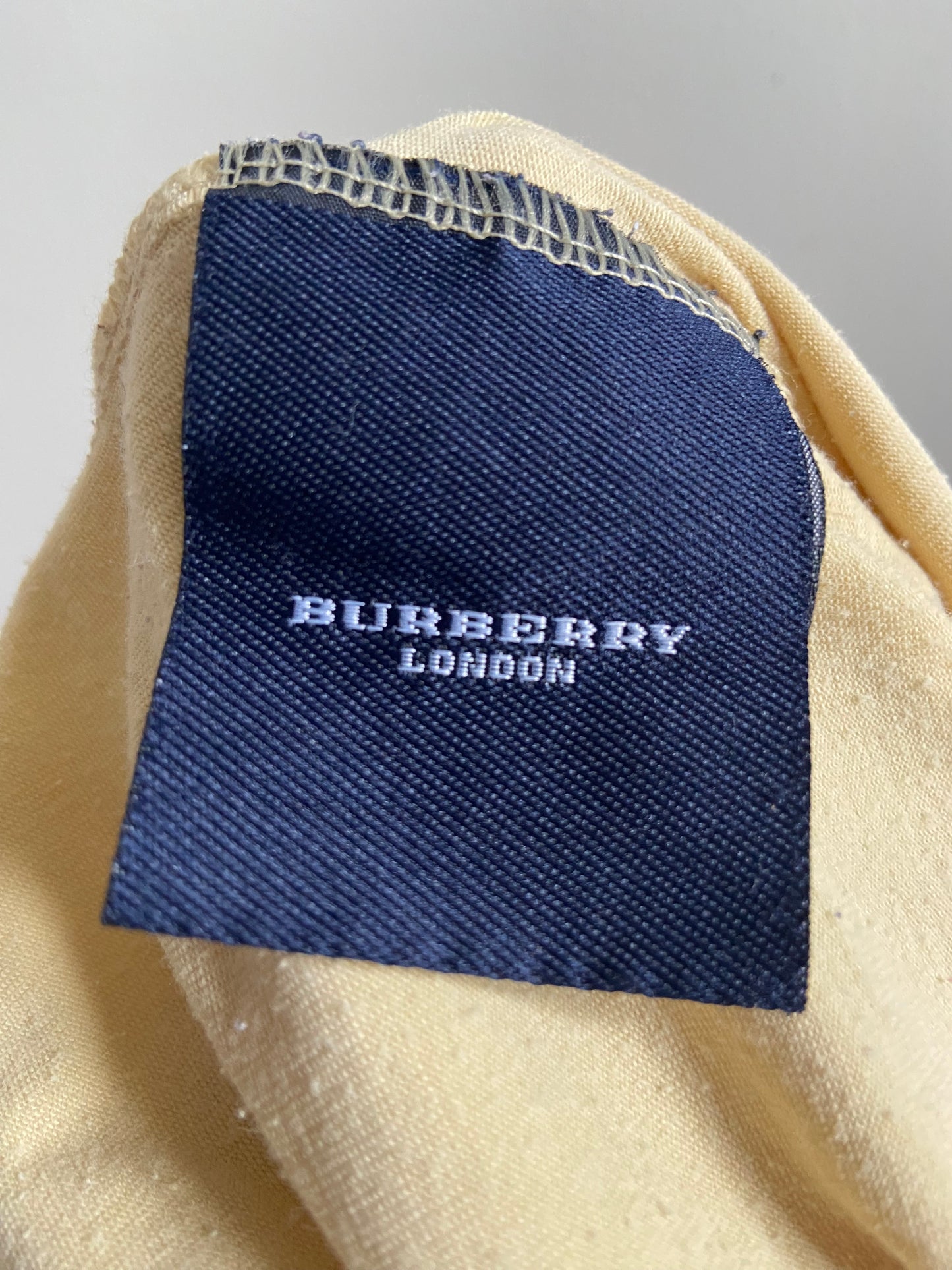 Burberry Polo Long Sleeve Top - Size L