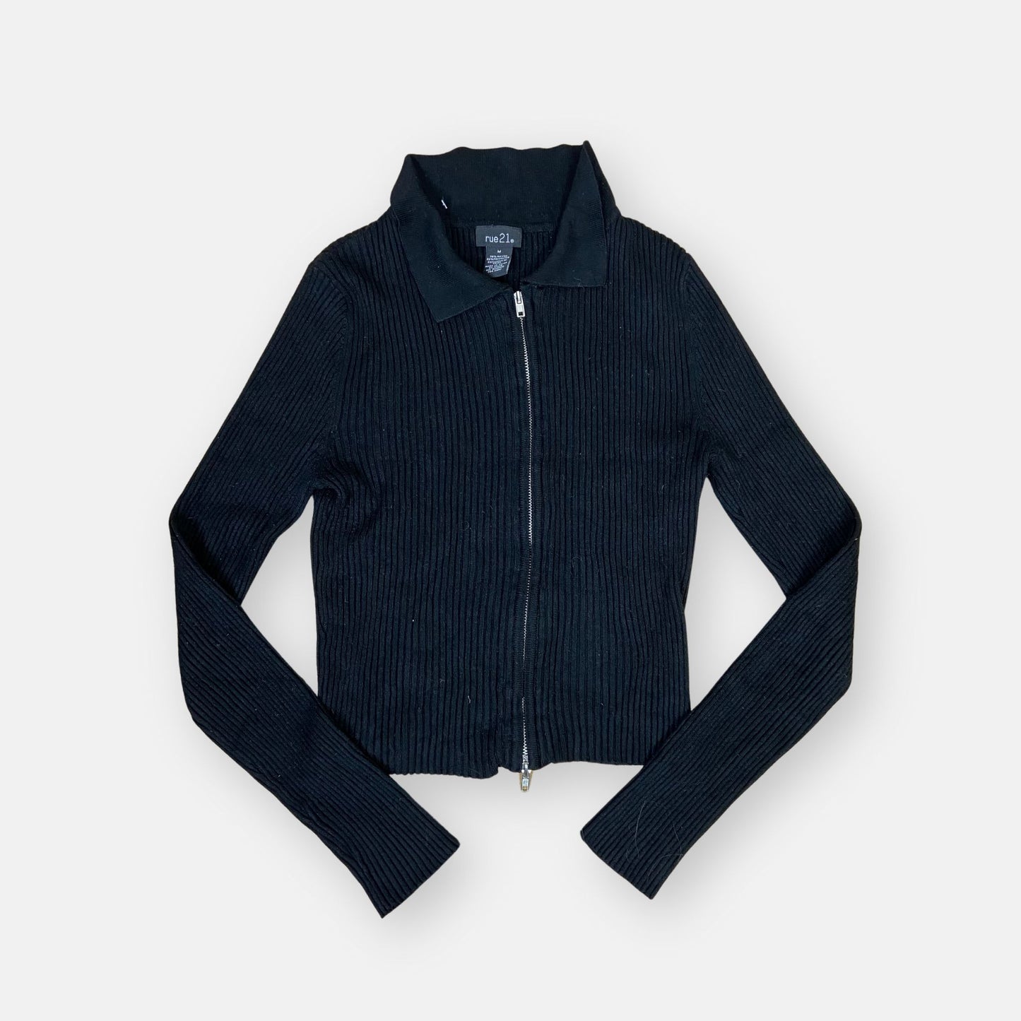 00s Double Zip Jumper - Size XS