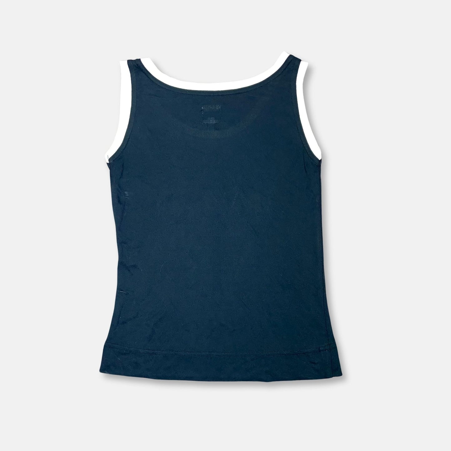 00s Moschino Mesh Tank Top - Size M - Funky Cat