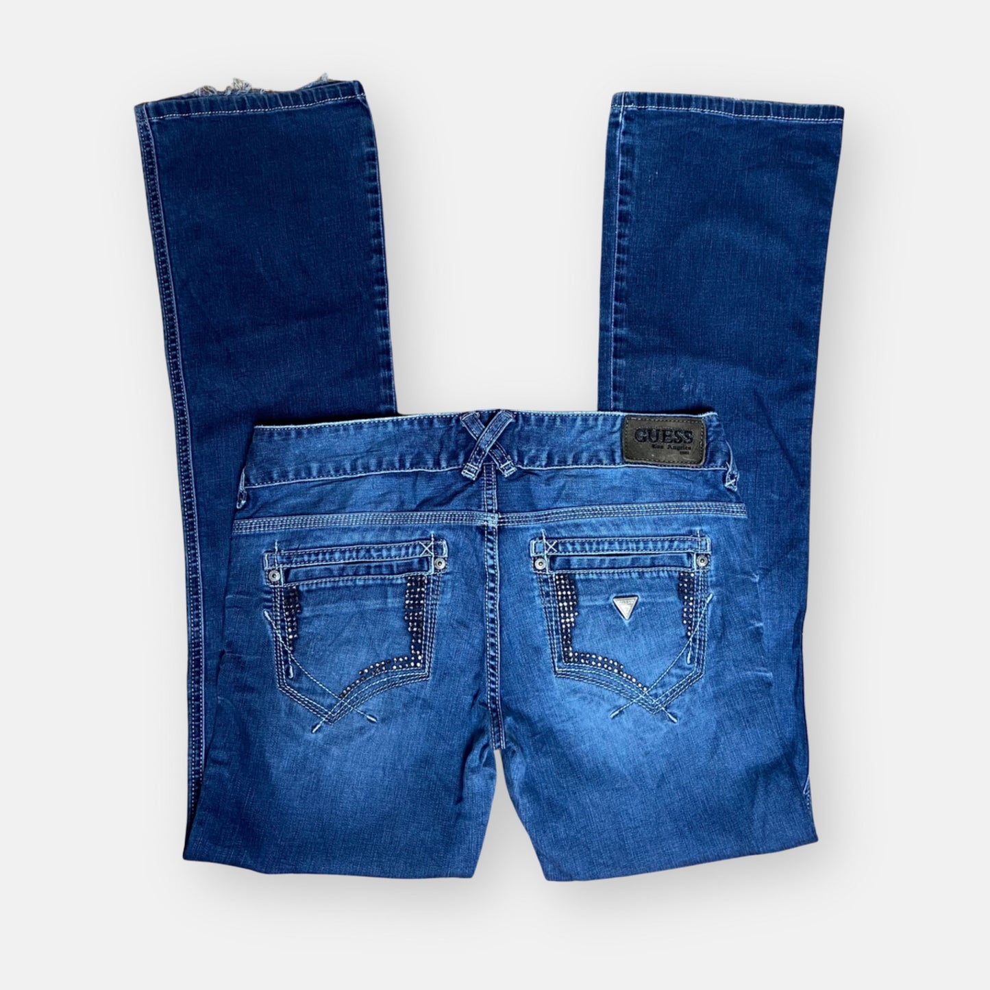 00s Embellished Low Rise Jeans - Size S/M