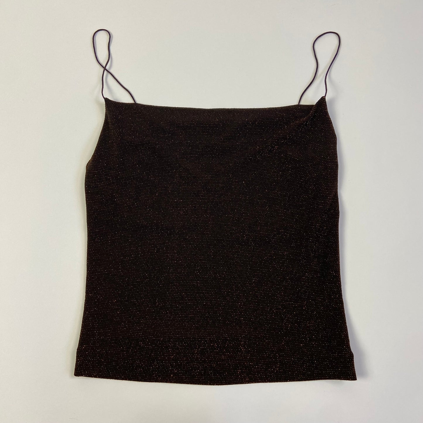 Cowl Neck Slinky Top- Size M