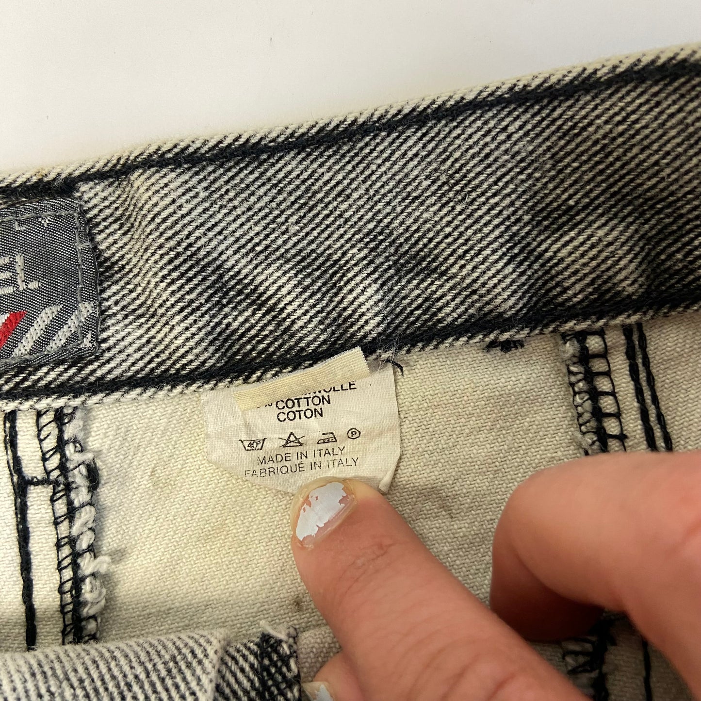 00s Fishtail Denim Skirt - Size 6/8