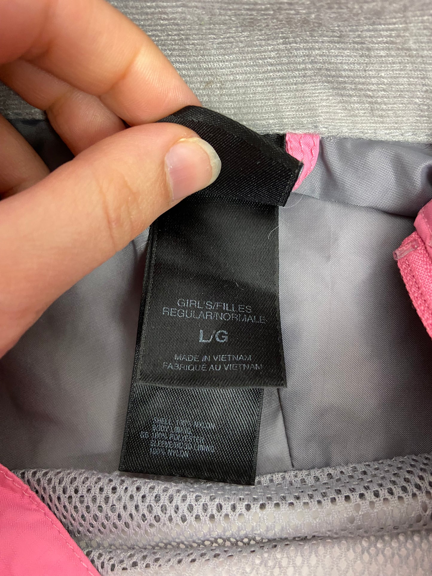 The North Face Pink Windbreaker Jacket - Size S