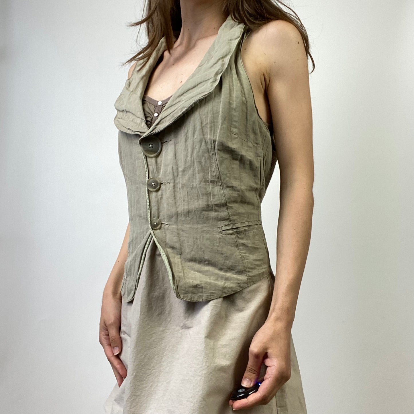 Cop Copine Button Up Waistcoat - Size S/M/L