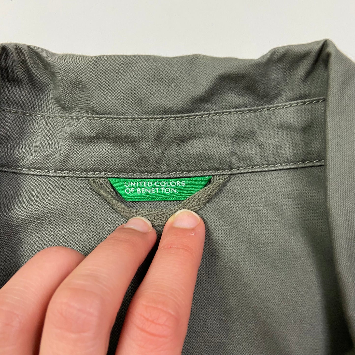 00s Khaki Military Jacket - Size M