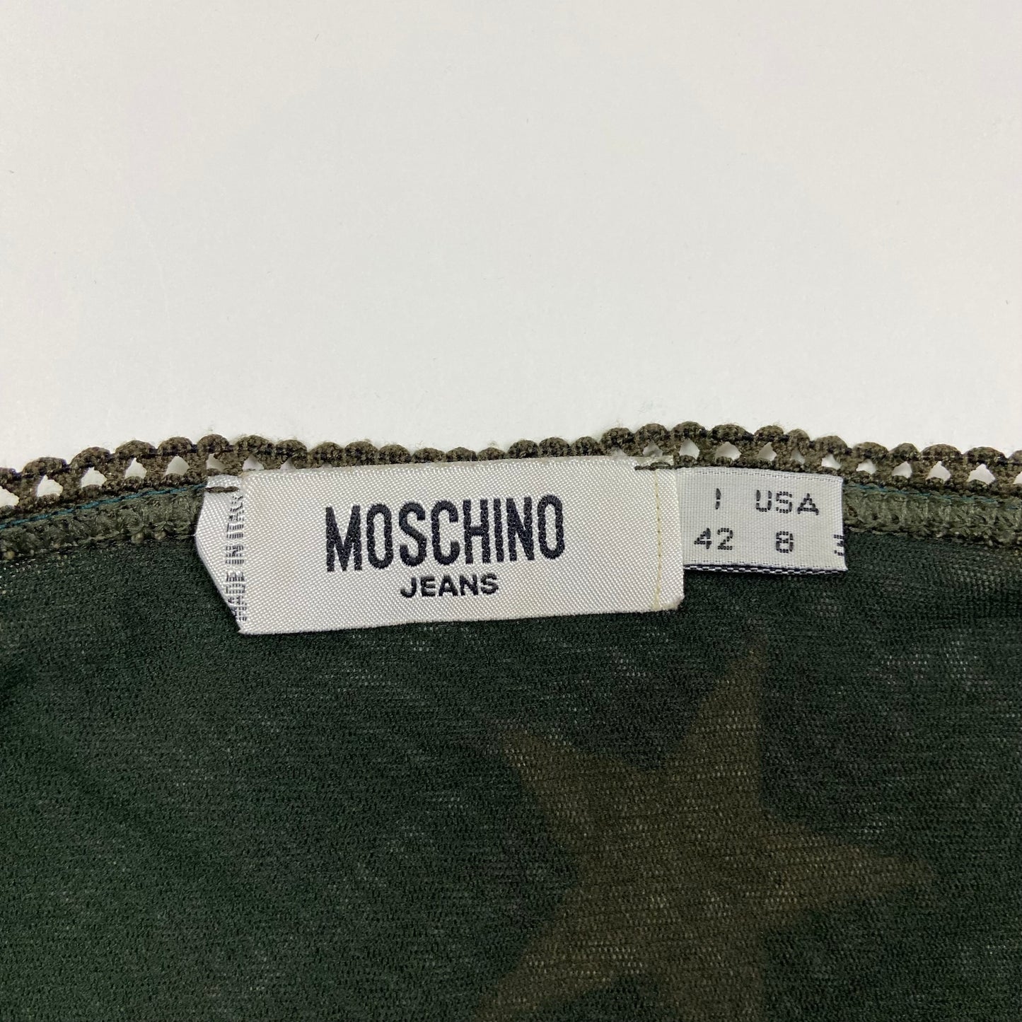 Moschino Star Print Baby Tee - Size M