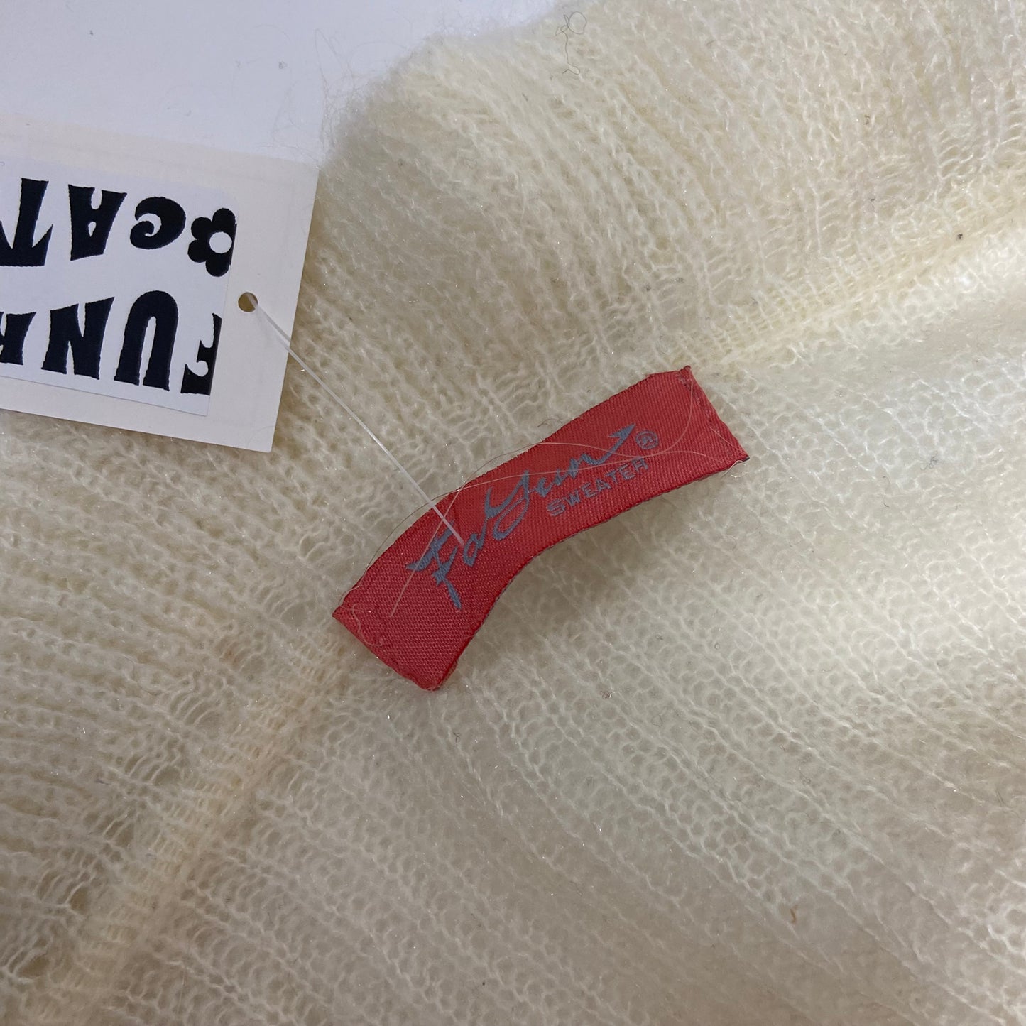 00s Ruffled Knit Cardigan - Size L