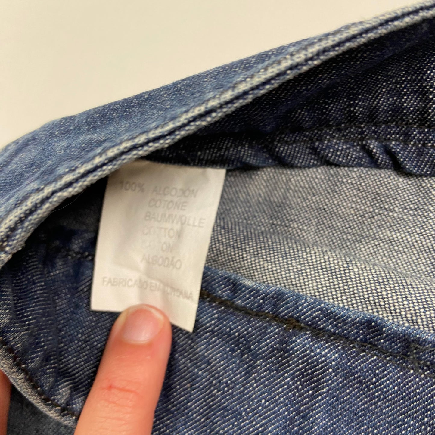 00s Custo Barcelona Embellished Denim Mini Skirt - Size 8