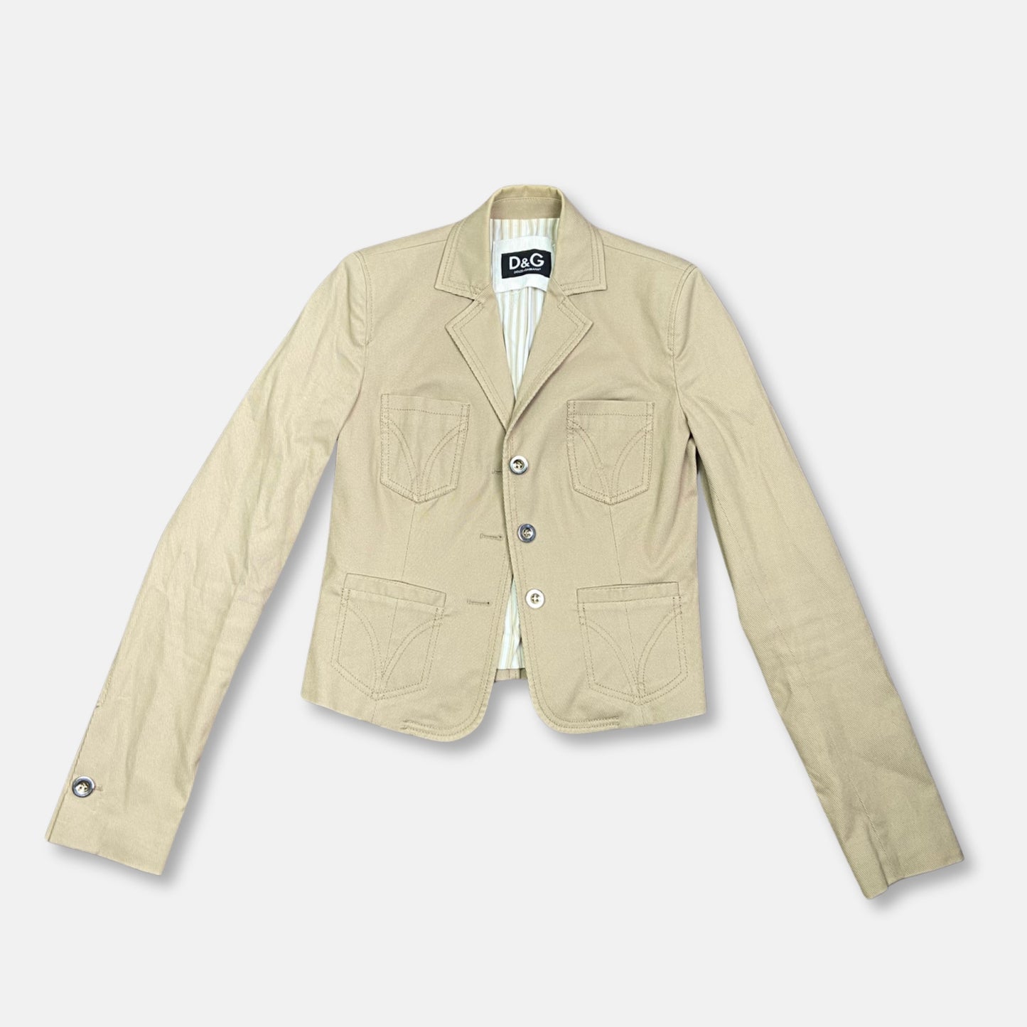 00s Dolce & Gabbana Blazer - Size S - Funky Cat