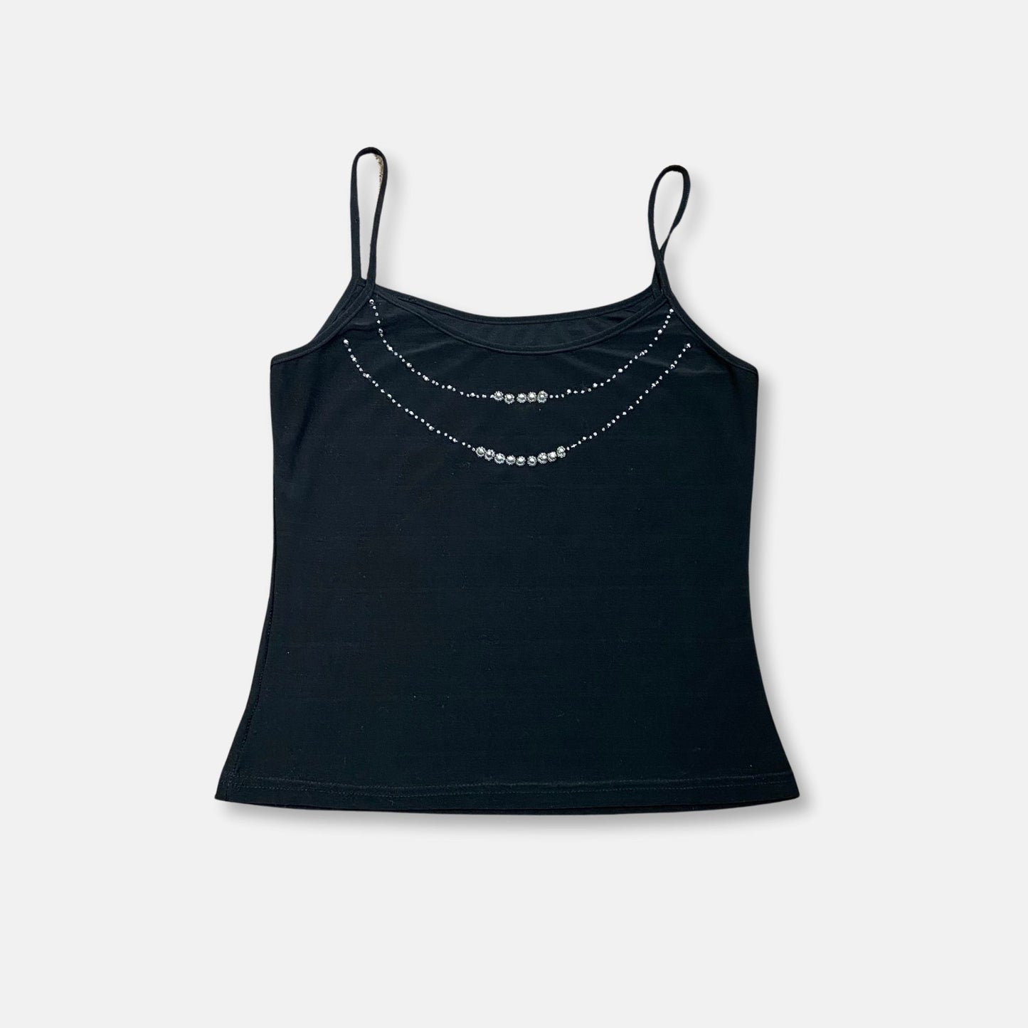 00s Black Cami - Size S - Funky Cat