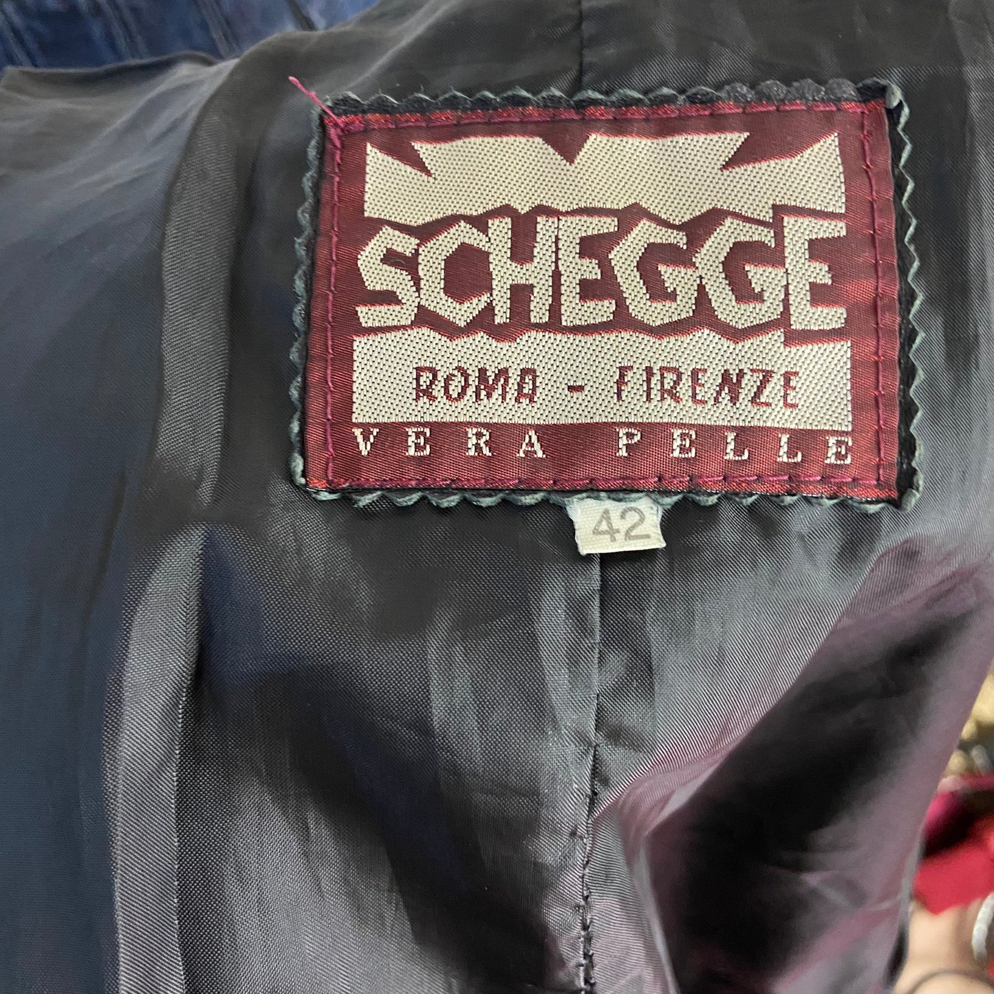 00s Racer Leather Jacket - Size M