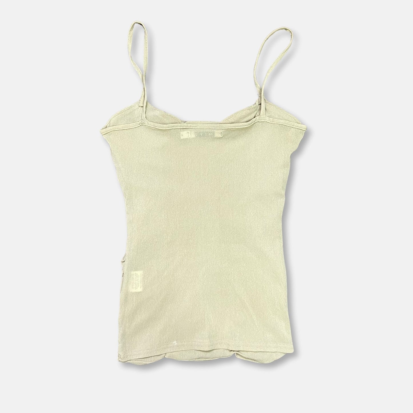 00s Ruched Mesh Cami - Size XS/S - Funky Cat