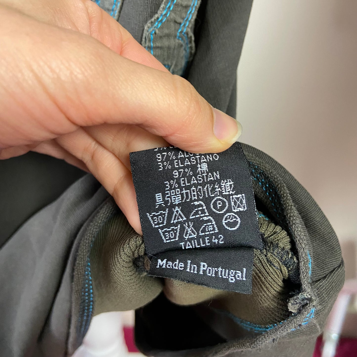 Cop Copine Graphic Long Sleeve Dress - Size L/XL