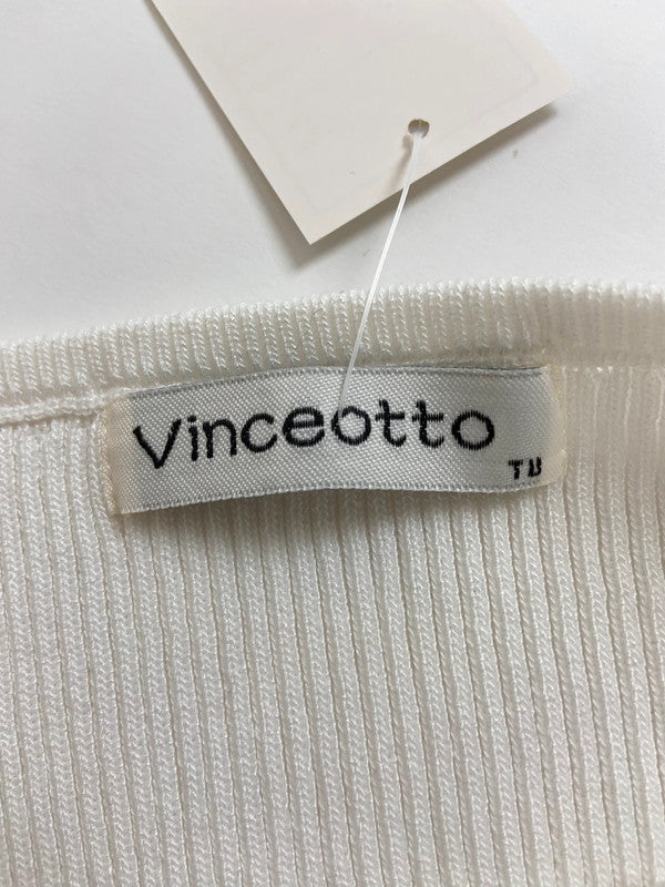 00s Ribbed Lace Cami Top - Size M