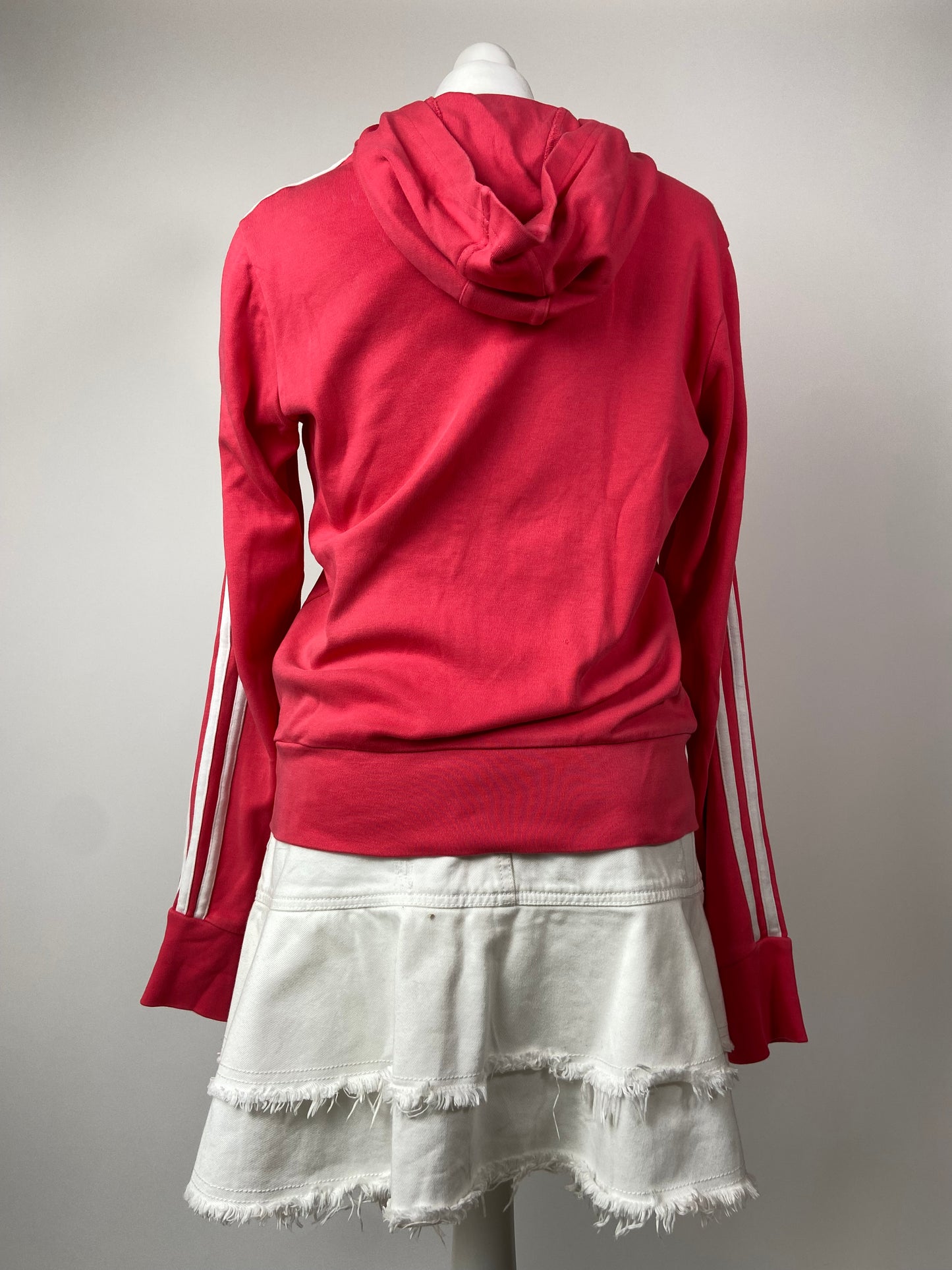 00s Pink Adidas Tracksuit Jacket - Size L