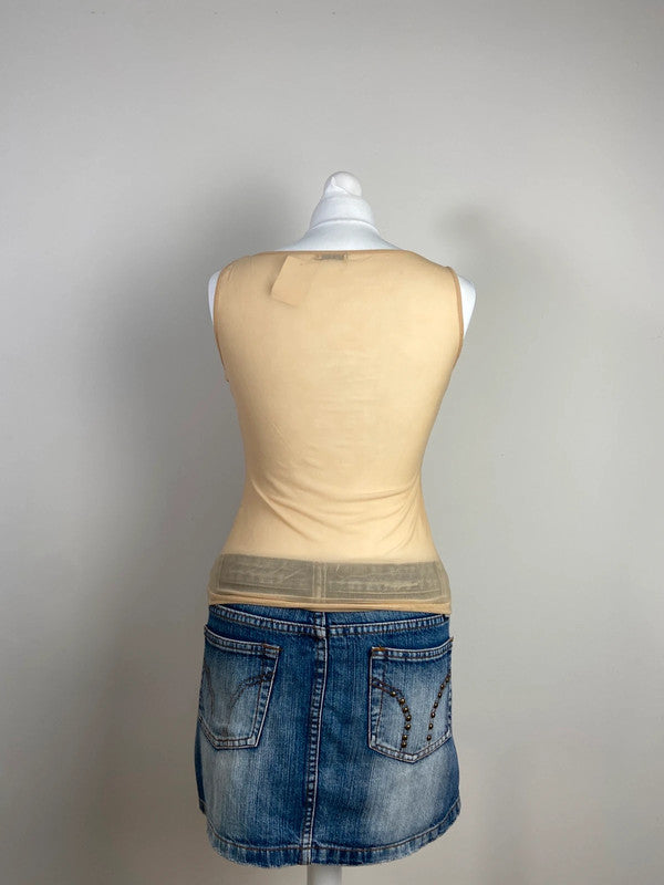00s Embellished Beaded Top - Size S/M