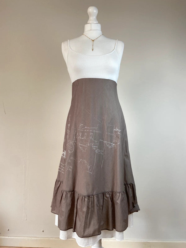 Cop Copine Graphic Printed Dress - Size XS