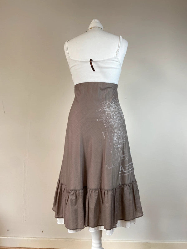 Cop Copine Graphic Printed Dress - Size XS