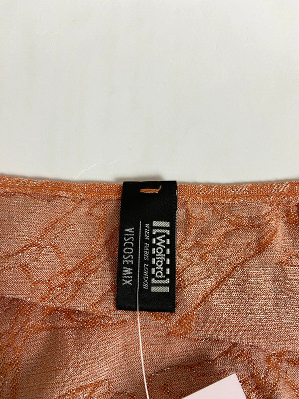 90s Shimmery Ruched Top - Size S