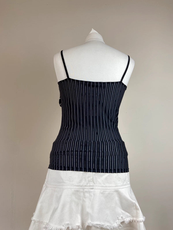 00s Pinstripe Cami - Size S