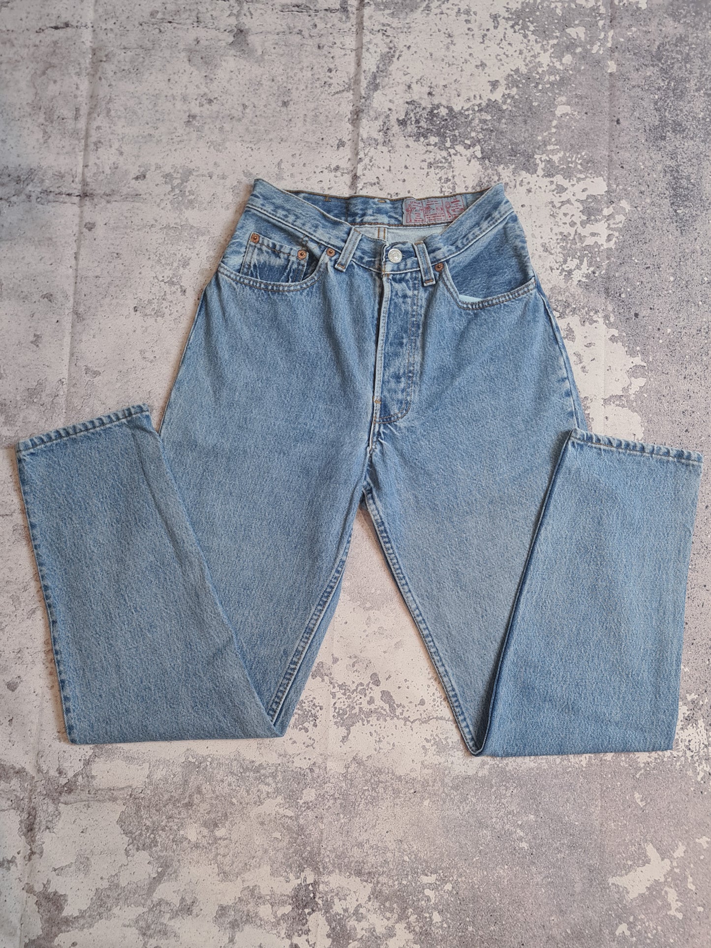 Vintage 1990s Levi's 901 Jeans W26 - Funky Cat