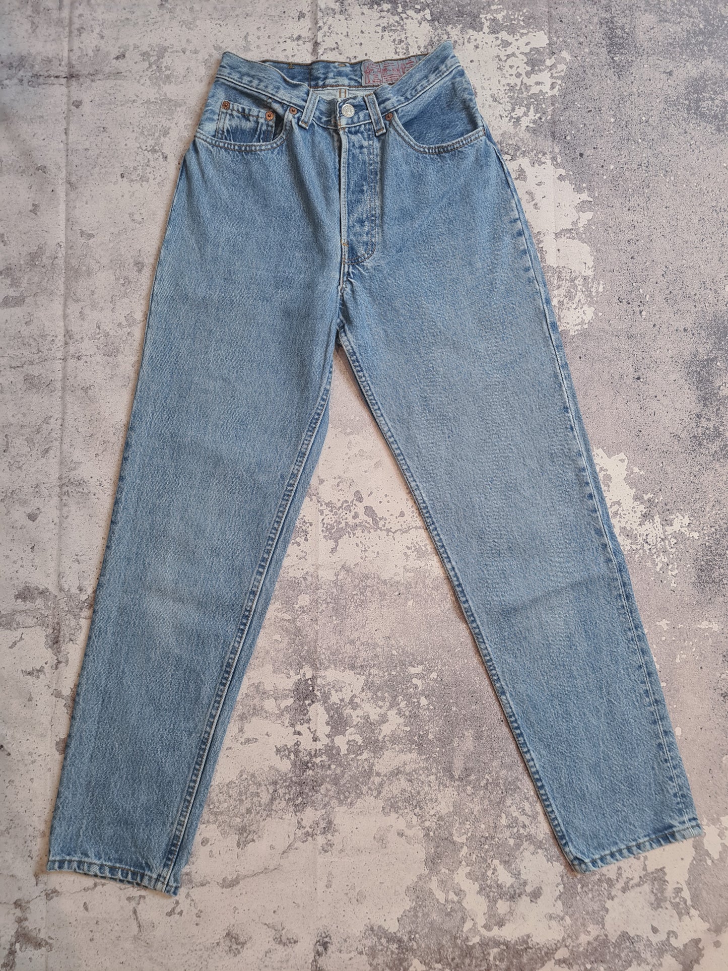 Vintage 1990s Levi's 901 Jeans W26 - Funky Cat