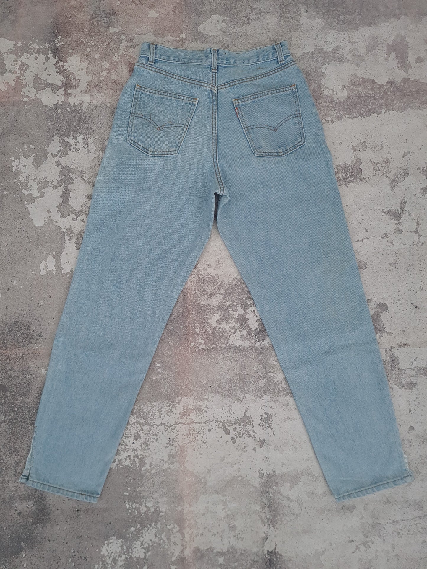 Vintage Levi's 726 Stonwashed Jeans W29 - Funky Cat
