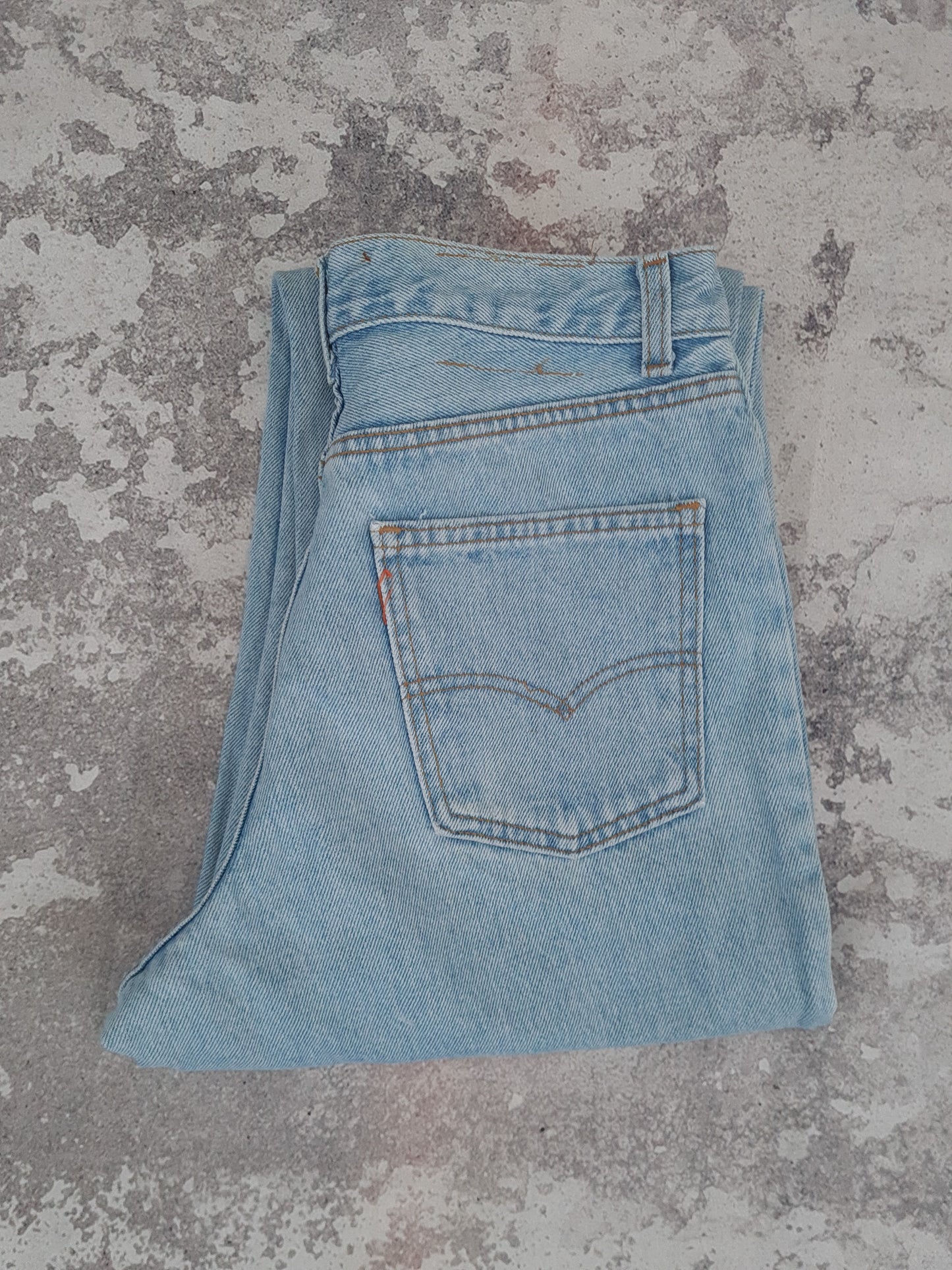 Vintage Levi's 726 Stonwashed Jeans W29 - Funky Cat