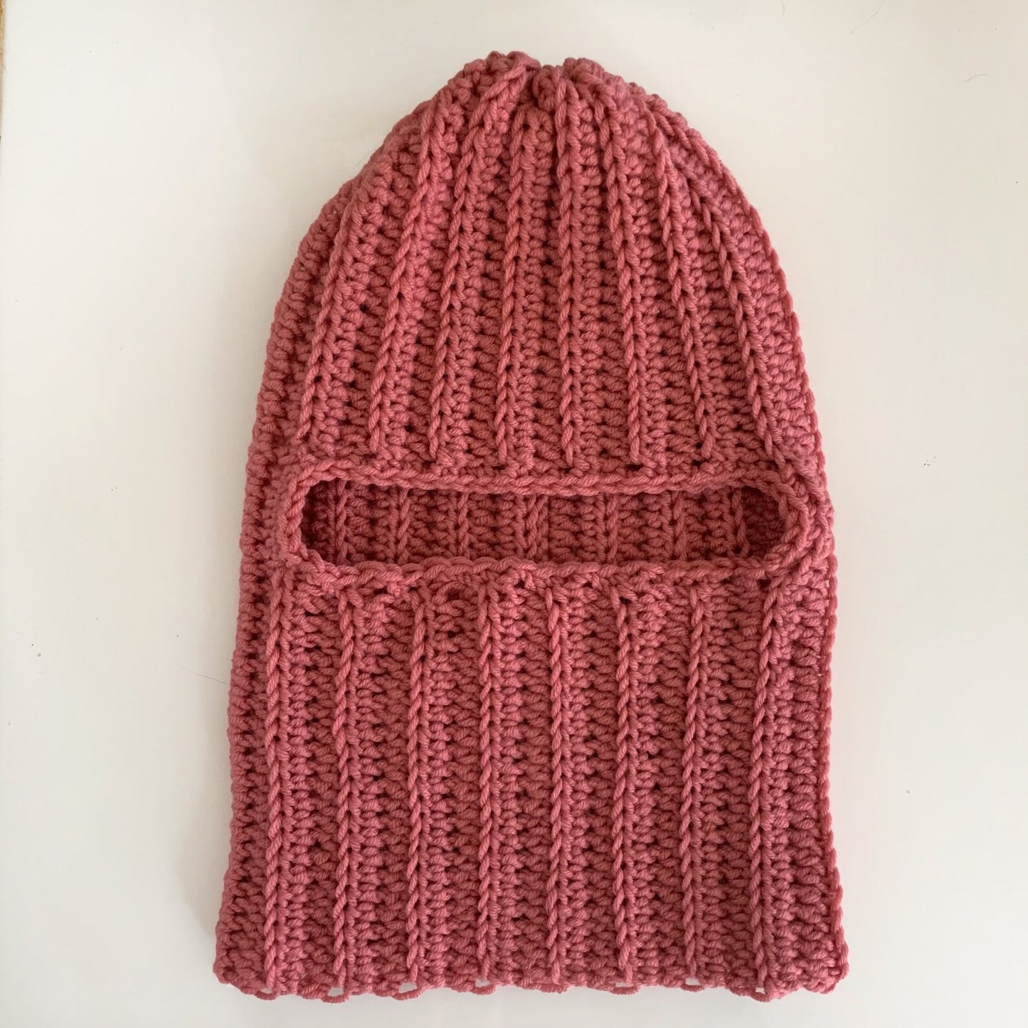 Handamade Crochet Balaclava Hat - Funky Cat