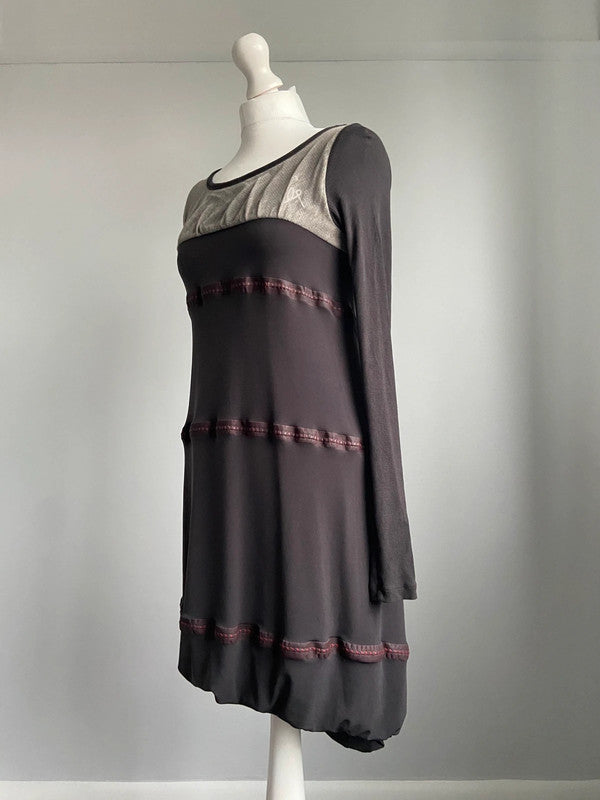 Cop Copine Asymmetrical Dress - Size M - Funky Cat