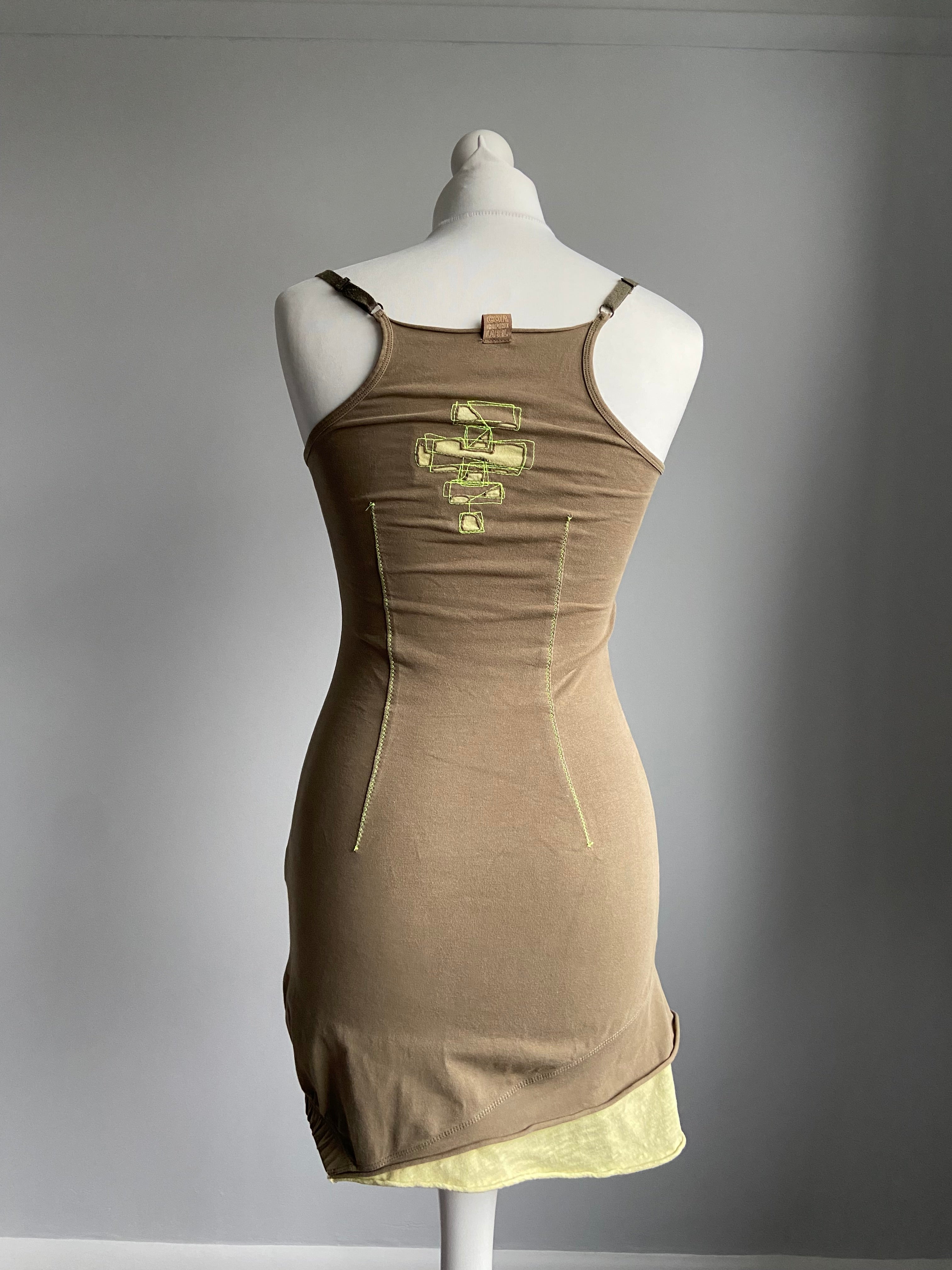 Cop copine Asymmetrical Mini Dress - Size XS - Funky Cat